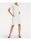 Dizajnové dámske šaty so šnurovaním Ashley Brooke, biele