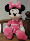 Roztomilá plyšová hračka Mickey Mouse Minnie, ružová 50 cm