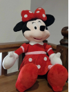 Roztomilá plyšová hračka Mickey Mouse Minnie, červená 65 cm
