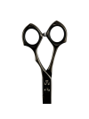 Artero Black Scissors - profesionálne rovné nožnice vyrobené z japonskej ocele, s titánovým povlakom