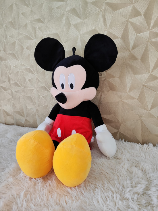 Plyšová hračka Mickey Mouse Mickey, červená 75 cm - video vo fotkách