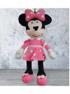 Plyšová hračka Mickey Mouse Minnie, ružová 65 cm - video vo fotkách