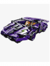 Stavebnica veľká - auto SUPERCAR TECHNIQUE, fialová