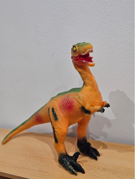 Obrovský dinosaurus so zvukom, oranžový 64 cm