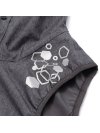 Hurtta Training Vest Eco Cinnamon - tréningová vesta, grafitová