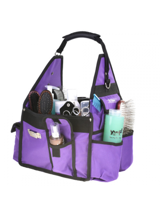 Chris Christensen Large Side Tote Bag - veľká taška na úpravu náradia a príslušenstva, fialová