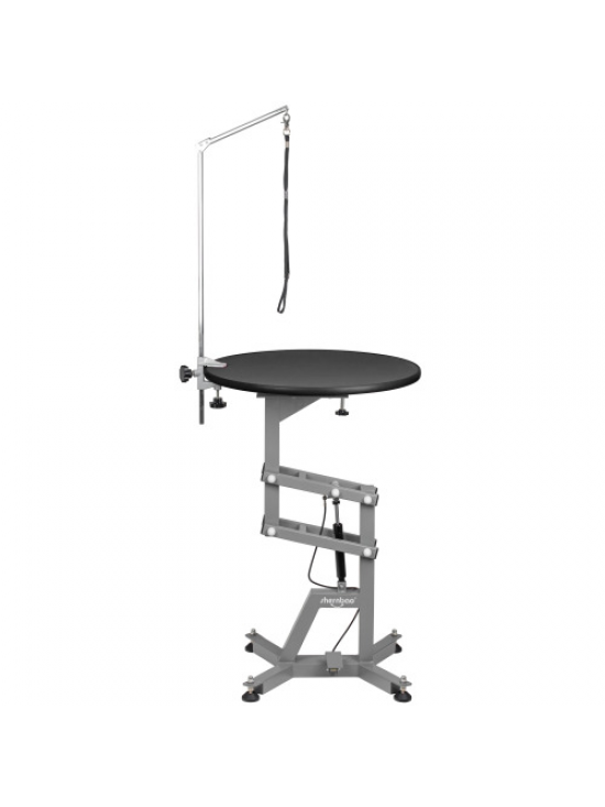 Shernbao Air Lift Grooming Table - ošetrujúci stôl so 60 cm otočnou doskou a pneumatickým zdvihom