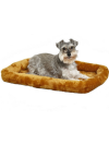 MidWest QT Fashion Pet Bed Cinnamon - mäkká posteľ, pelech pre psa a mačku, škoricová