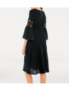 Dizajnové dámske šaty Rick Cardona, čierne