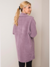 Dámsky teddy coat / kabátik vo veľkosti UNI, svetlo fialový