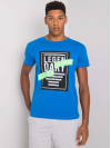 Pánske tričko s nápisom LEGENDARY, tmavo modré