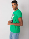 Pánske tričko s nápisom LEGENDARY, zelené