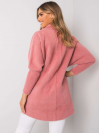 Dámsky teddy coat / kabátik vo veľkosti UNI, ružový