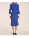 Ashley Brooke dizajnové šaty, azúrová modrá