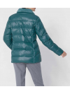 Création L Premium páperová bunda, petrolejová - krátka veľkosť