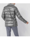 Création L Premium páperová bunda, šedá - klasická veľkosť