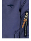 KangaROOS značková polstrovaná bomberka, námornícka modrá