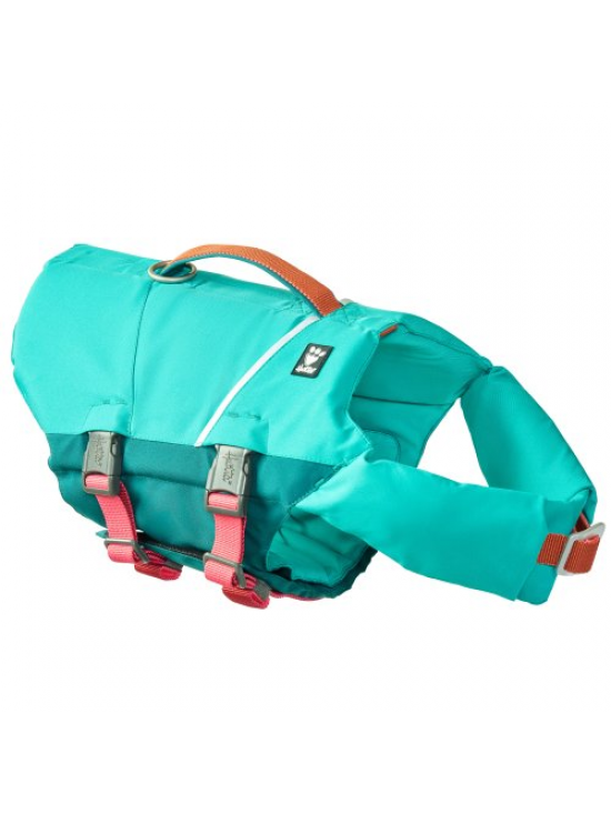 Hurtta Life Savior Eco Peacock - záchranná vesta pre psa, vesta podporujúca plávanie