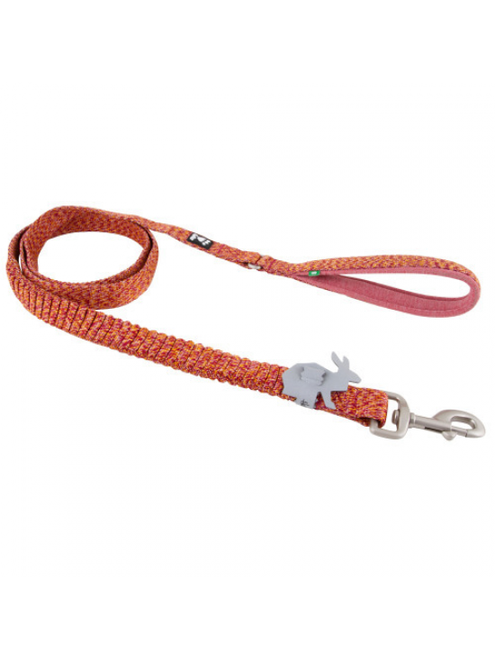 Hurtta Razzle Dazzle Spring Leash Beetroot - vodítko pre šteňatá s mäkkým úchopom