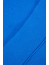 Dámska zateplená Oversize mikina s vyšívaným nápisom, modrá