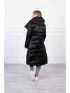 Dámska zimná bunda Fifi Ross, čierna lesklá
