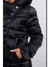 Dámska zimná bunda Fifi Ross, čierna lesklá