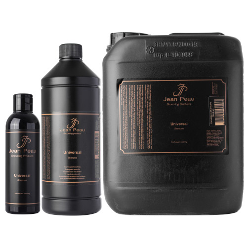 Jean Peau Universal Shampoo - profesionálny šampón pre každý typ srsti a časté používanie, koncentrát 1:4
