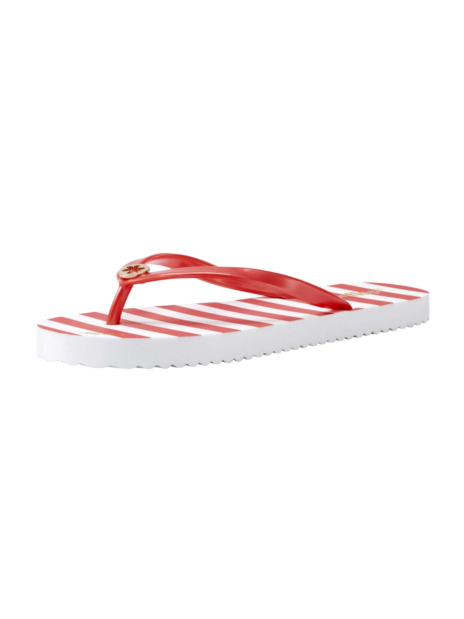 Značkové Flip Flop "Dianette", koralovo-biele
